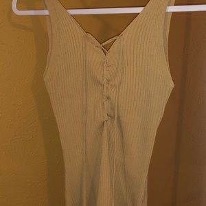 Tank Lace Front Bodysuit